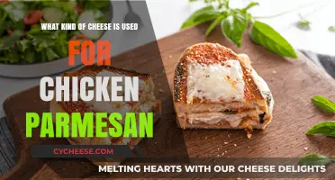 Chicken Parmesan: Mozzarella and Parmesan Cheese Combo