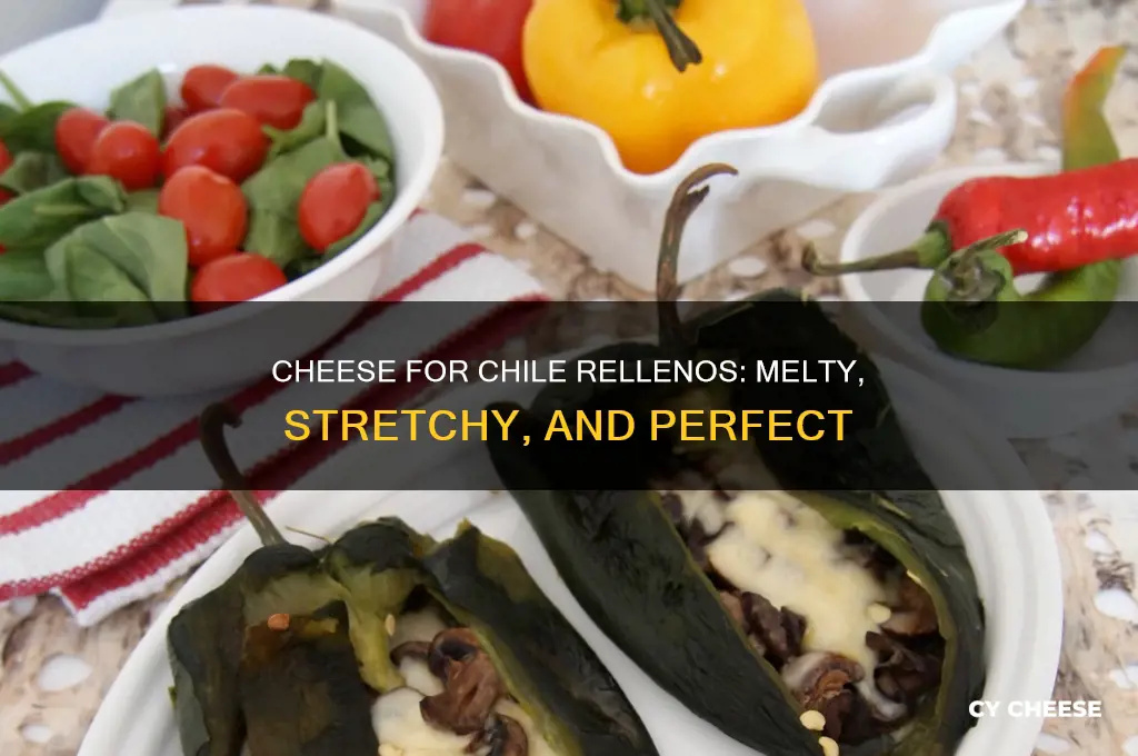 what kind of cheese is used for chile rellenos