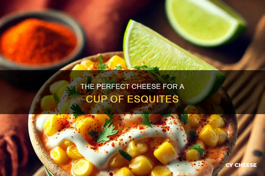 what kind of cheese is used for esquites