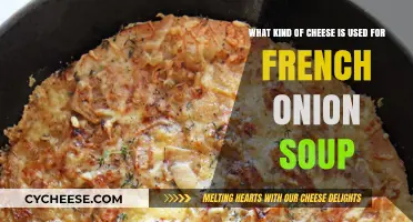 Cheese Choice for Classic French Onion Soup