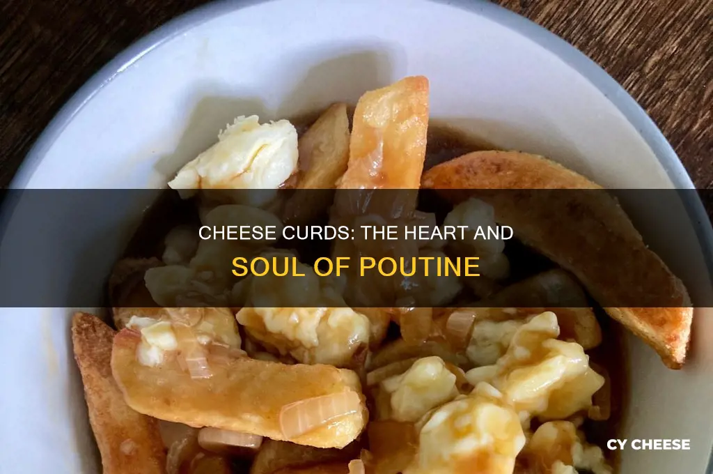 what kind of cheese is used for poutine