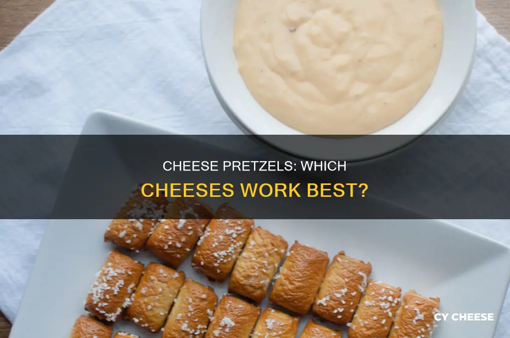 what kind of cheese is used for pretzels