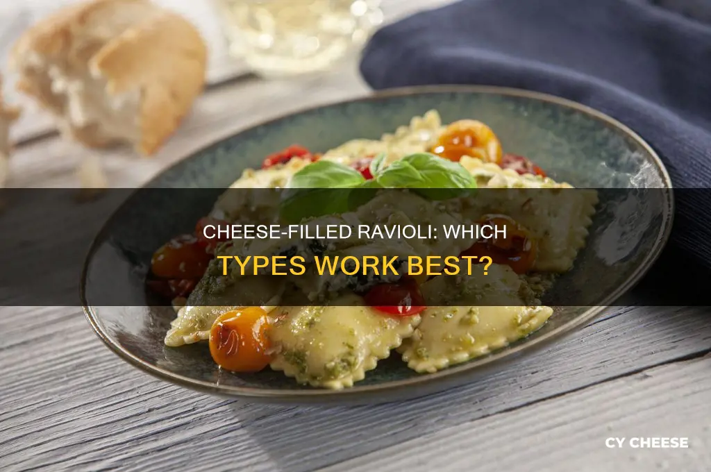 what kind of cheese is used in ravioli