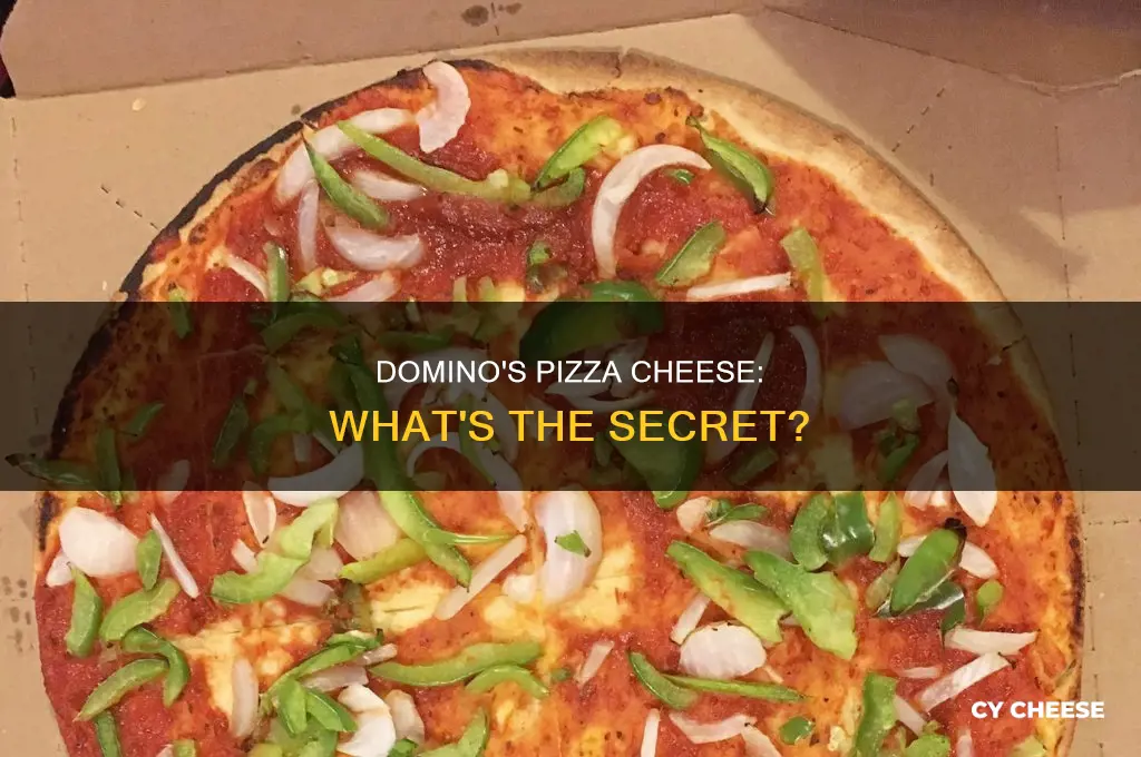 what kind of cheese is used on domino pizza