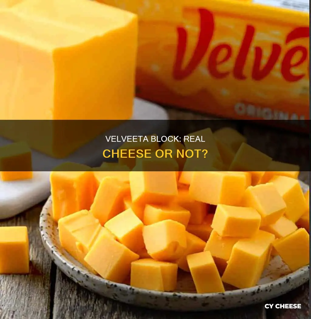 what kind of cheese is velveeta block