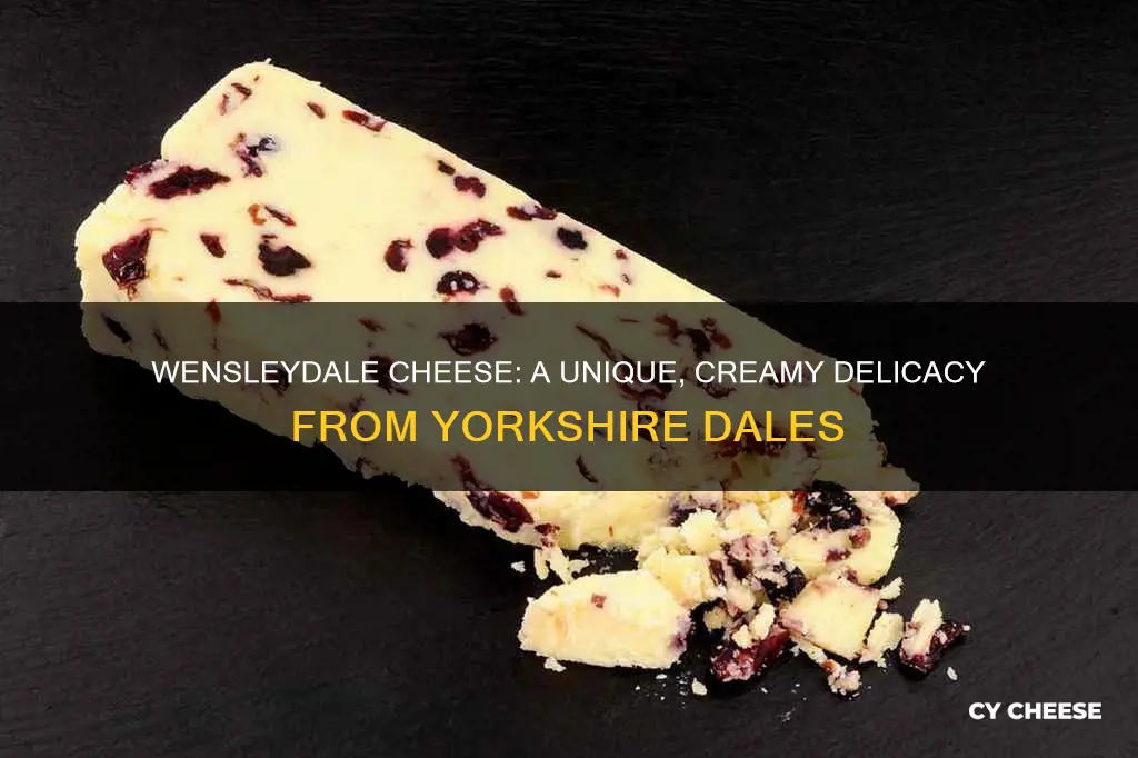 what kind of cheese is wensleydale