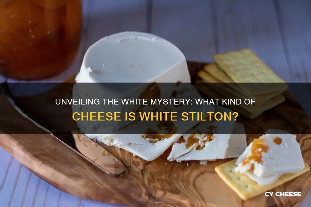 what kind of cheese is white stilton