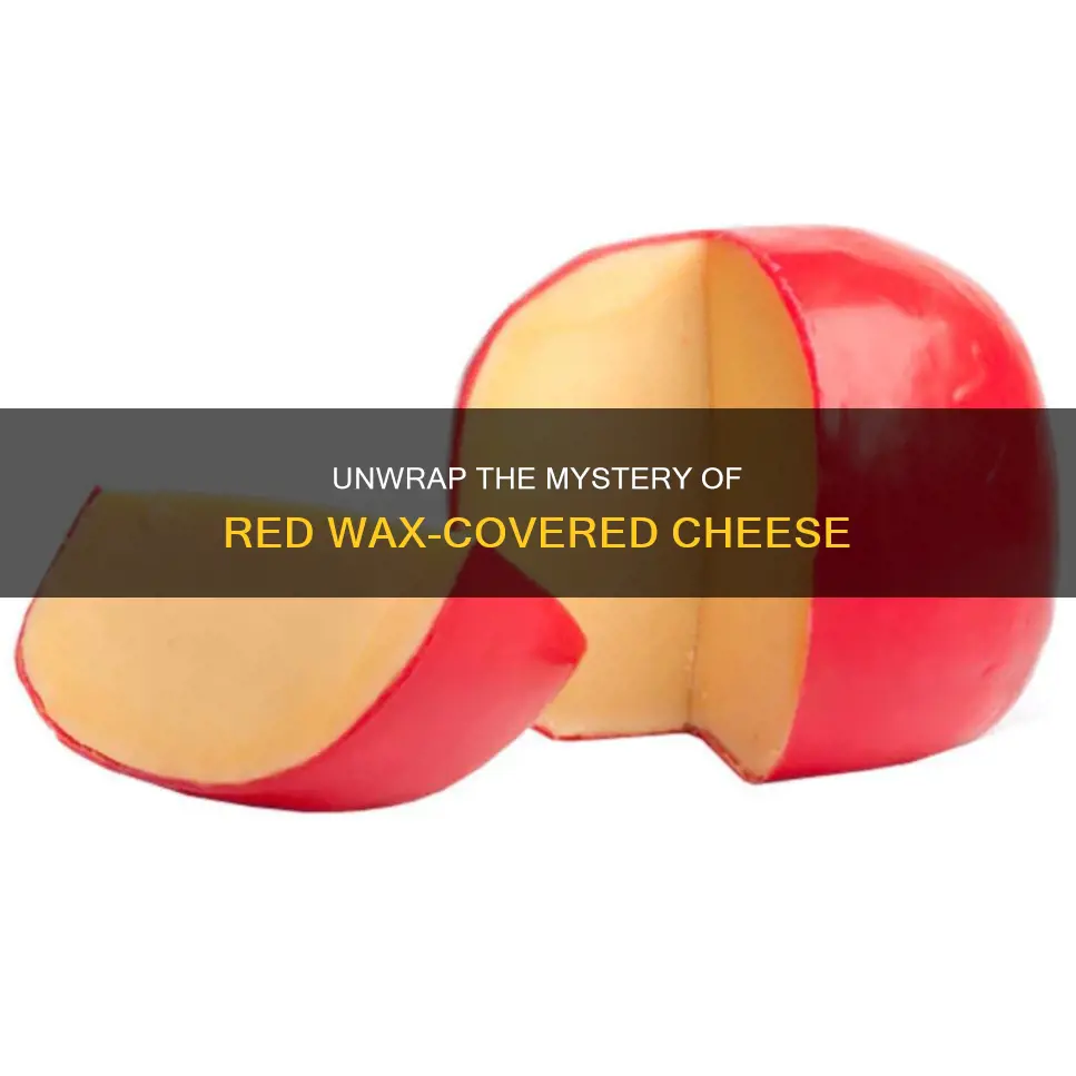 what kind of cheese is wrapped in red wax
