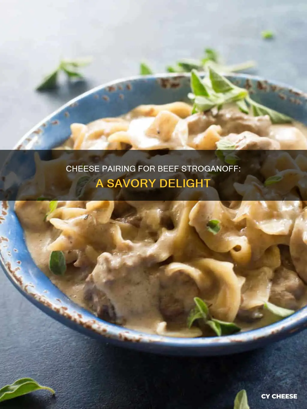 what kind of cheese like beef stroganoff