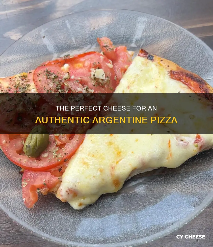 what kind of cheese on a argentinian pizza