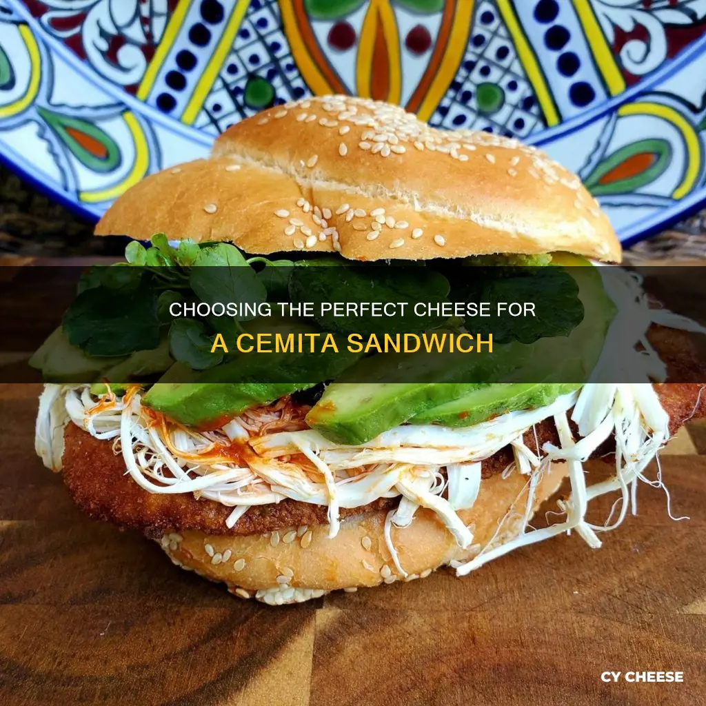 what kind of cheese on a cemita