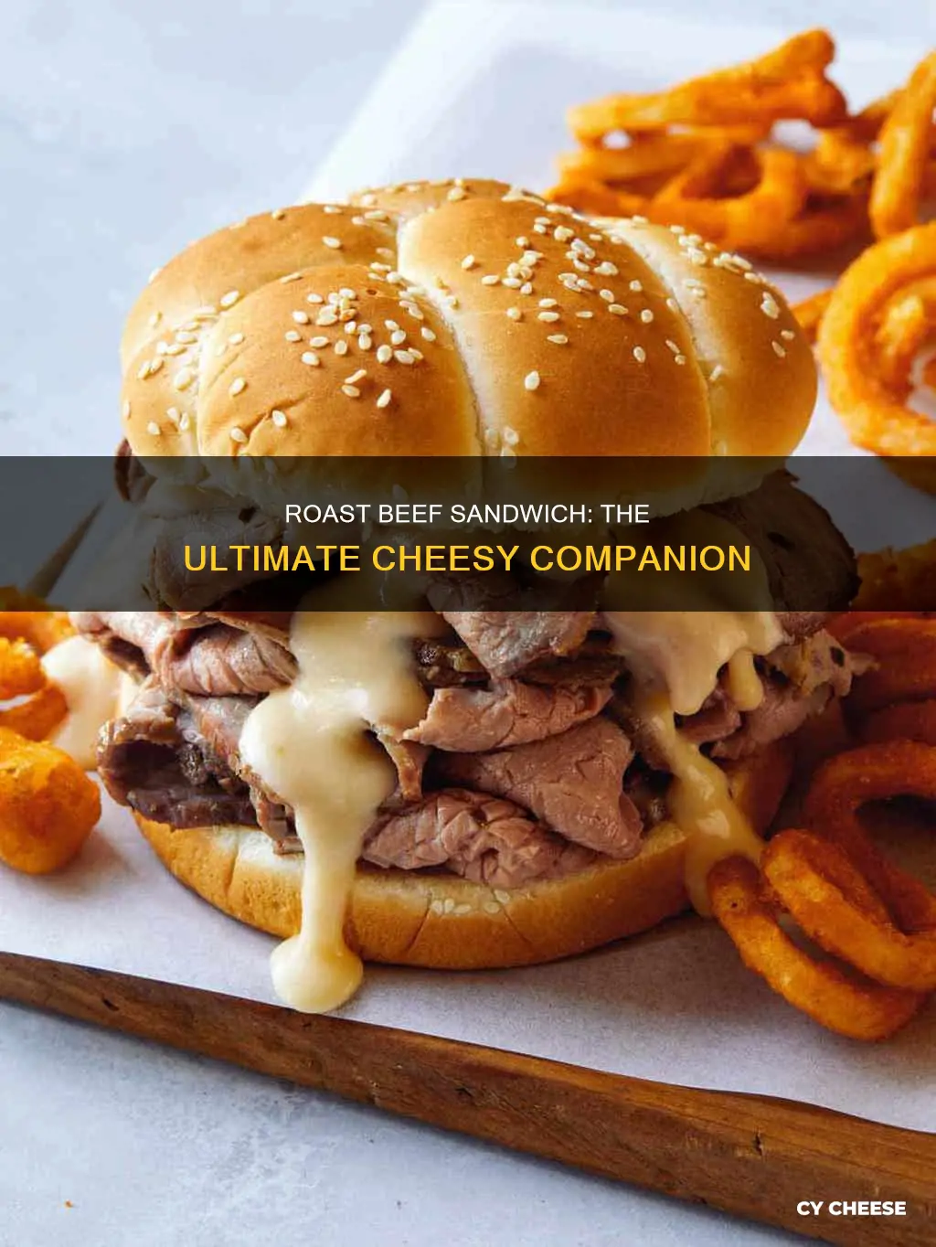 what kind of cheese on a roast beef sandwich