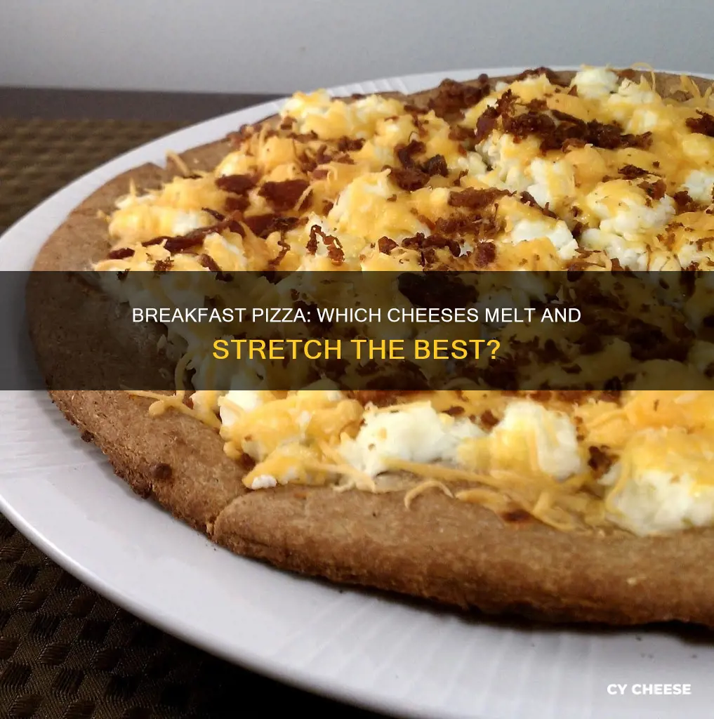 what kind of cheese on breakfast pizza