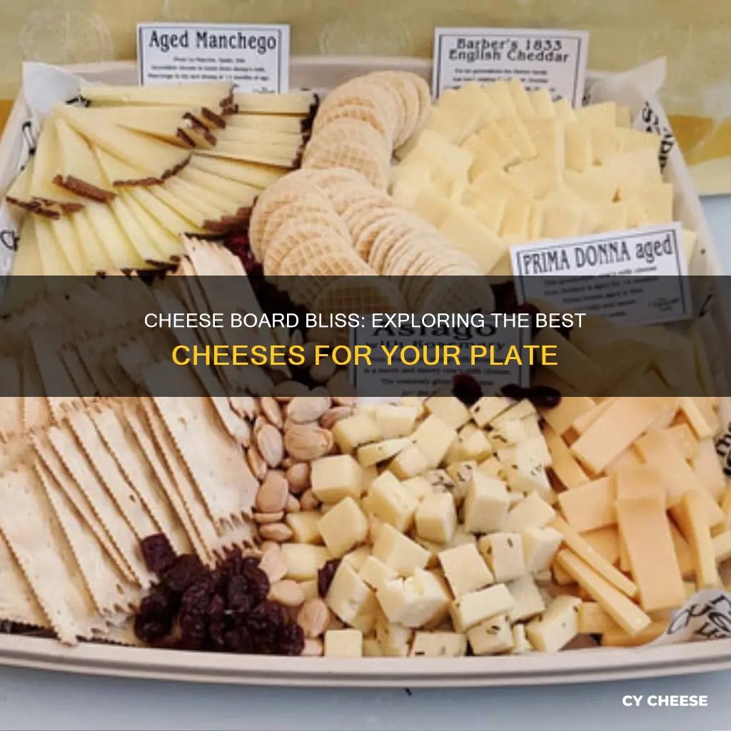 what kind of cheese on cheese board