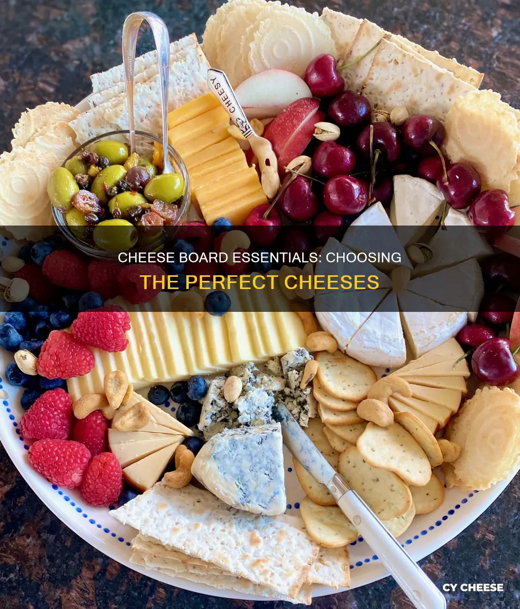 what kind of cheese on cheese board