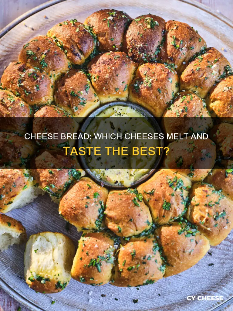 what kind of cheese on cheese bread