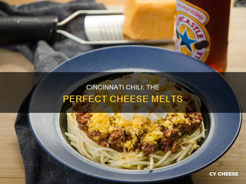 what kind of cheese on cincinnati chili