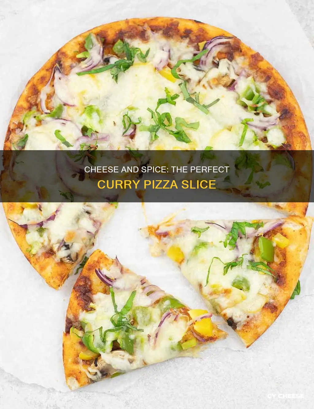 what kind of cheese on curry pizza