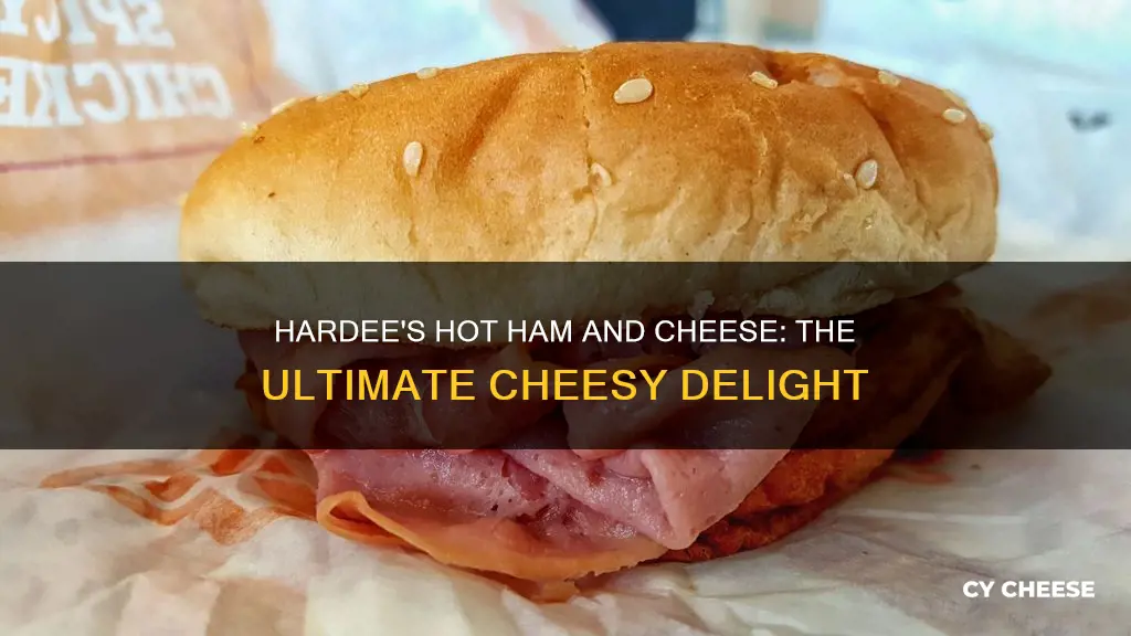 what kind of cheese on hardee