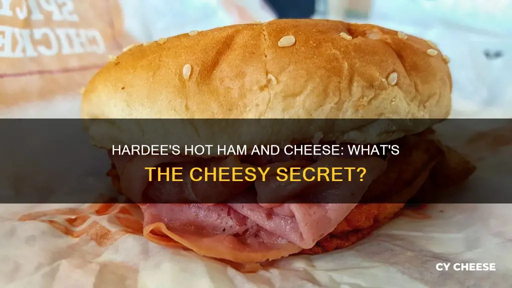 what kind of cheese on hardee