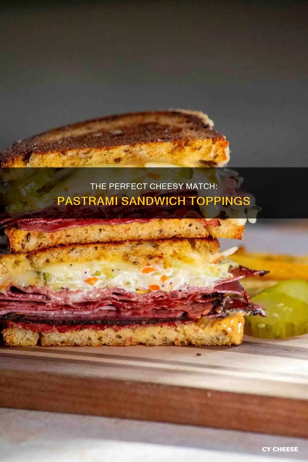 what kind of cheese on hot pastrami sandwich