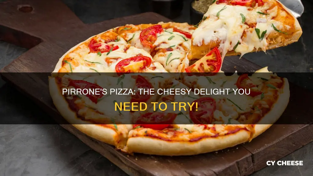 what kind of cheese on pirrones pizza