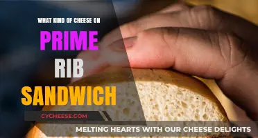 Prime Rib Sandwich: A Cheesy Delight