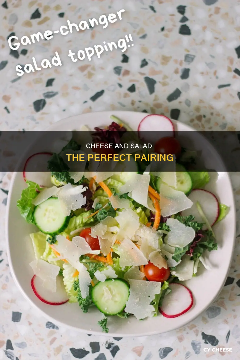 what kind of cheese on salad