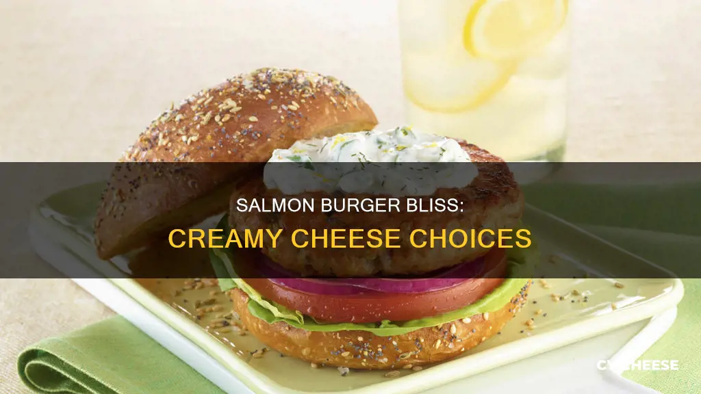 what kind of cheese on salmon burger