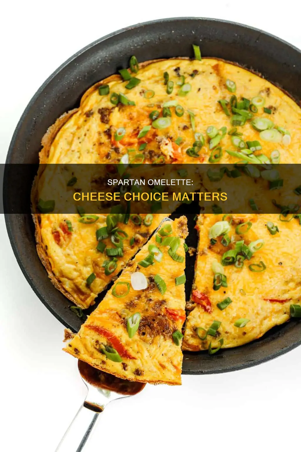 what kind of cheese on spart omletteacus