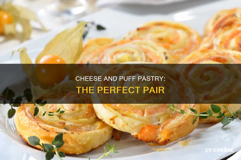 what kind of cheese os used on puff oastry