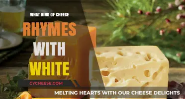 Cheese Rhyming Quest: White's Perfect Match