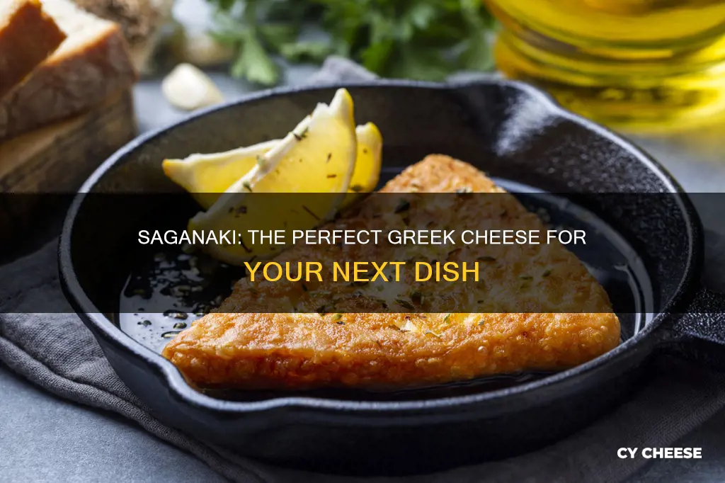 what kind of cheese saganaki