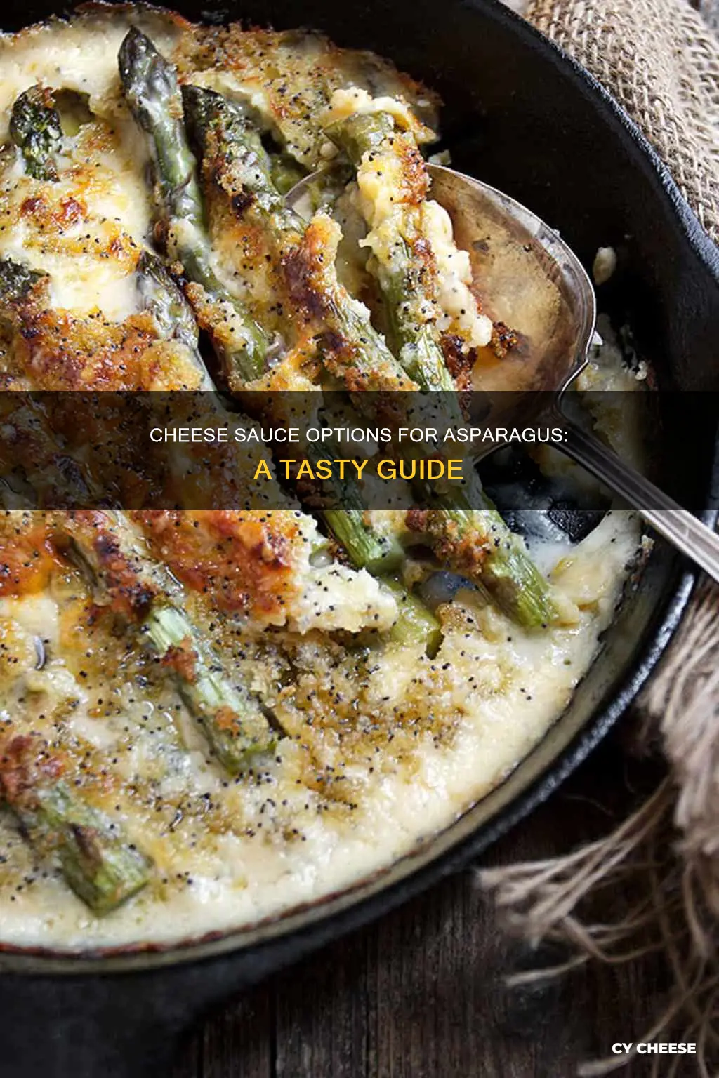 what kind of cheese sauce for asparagus