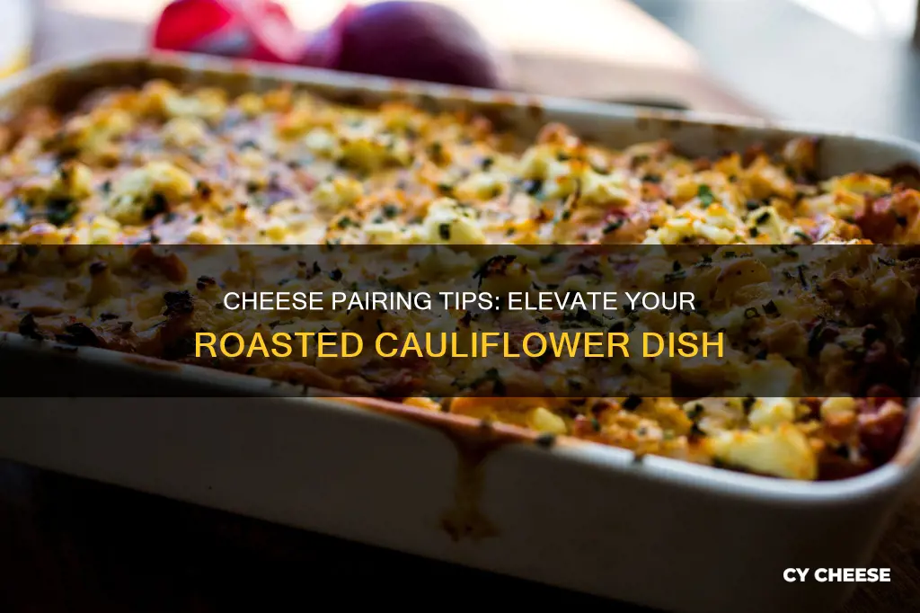 what kind of cheese should i put on roasted califlower