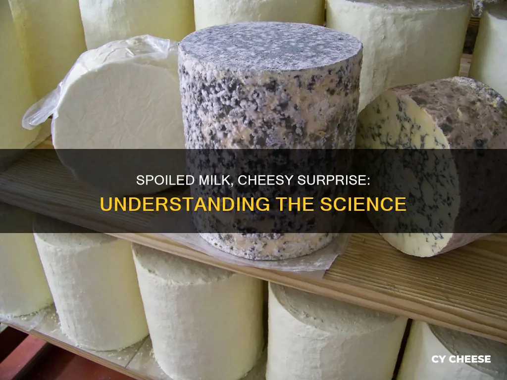 what kind of cheese spoiled milk