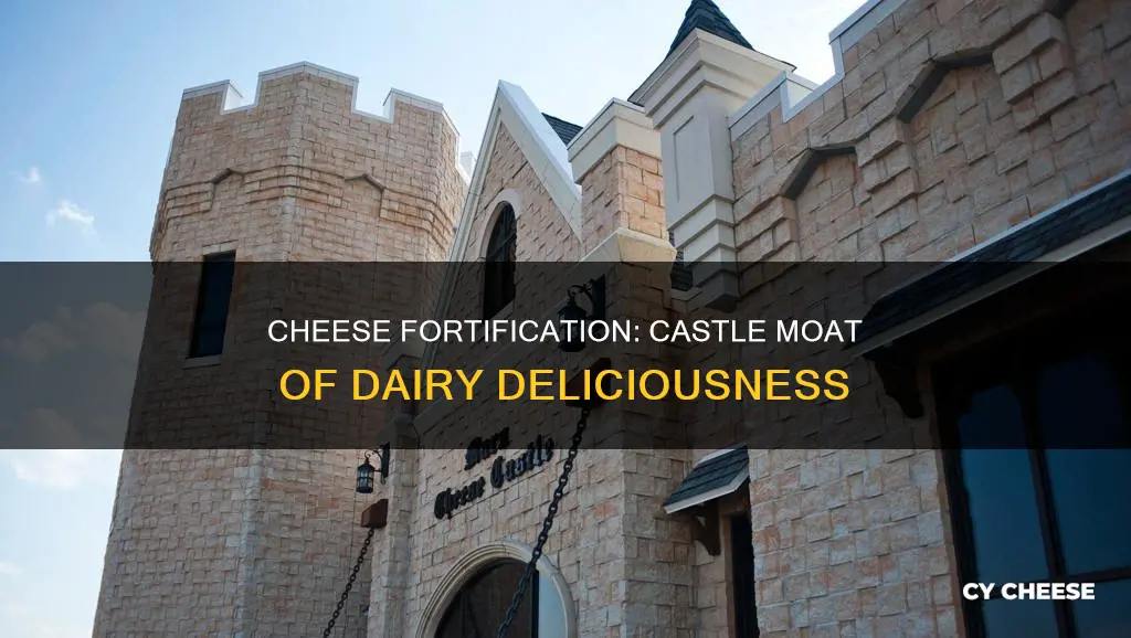 what kind of cheese surrounds a castle