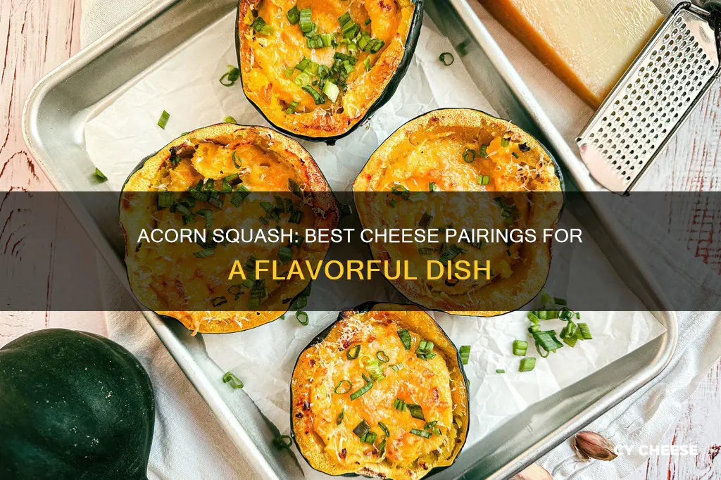 what kind of cheese taste best with acorn squash