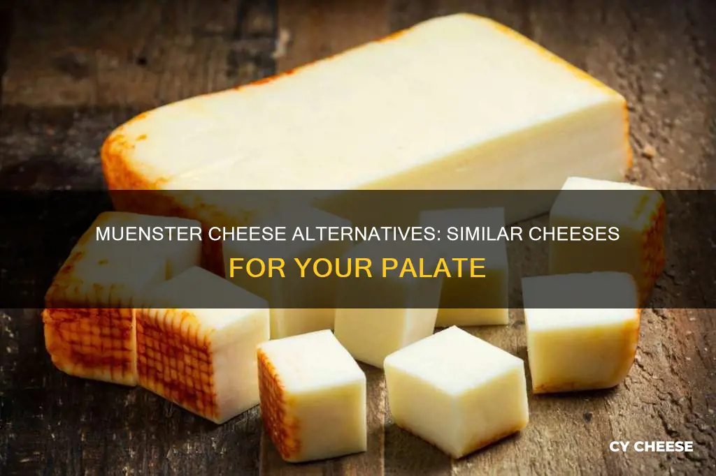 what kind of cheese taste like muenster cheese