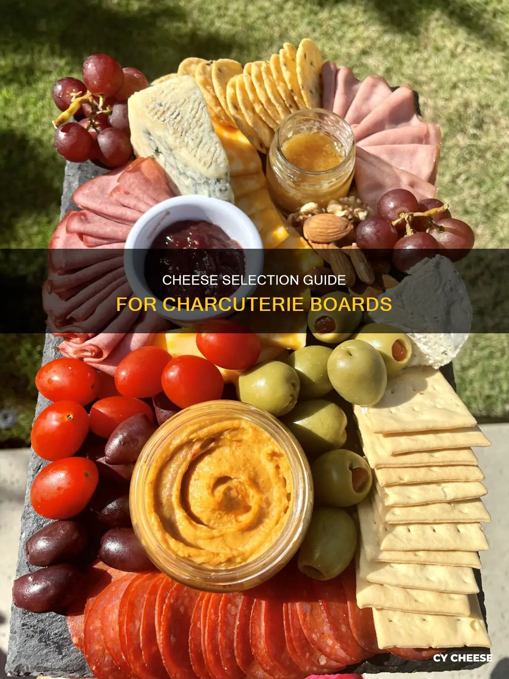 what kind of cheese to buy on charcuterie board