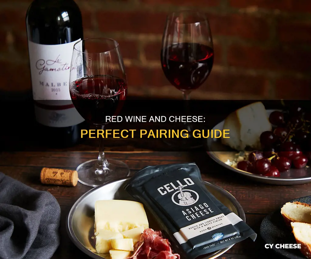 what kind of cheese to go with red wine