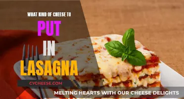 Lasagna's Best Cheese: Finding the Perfect Match