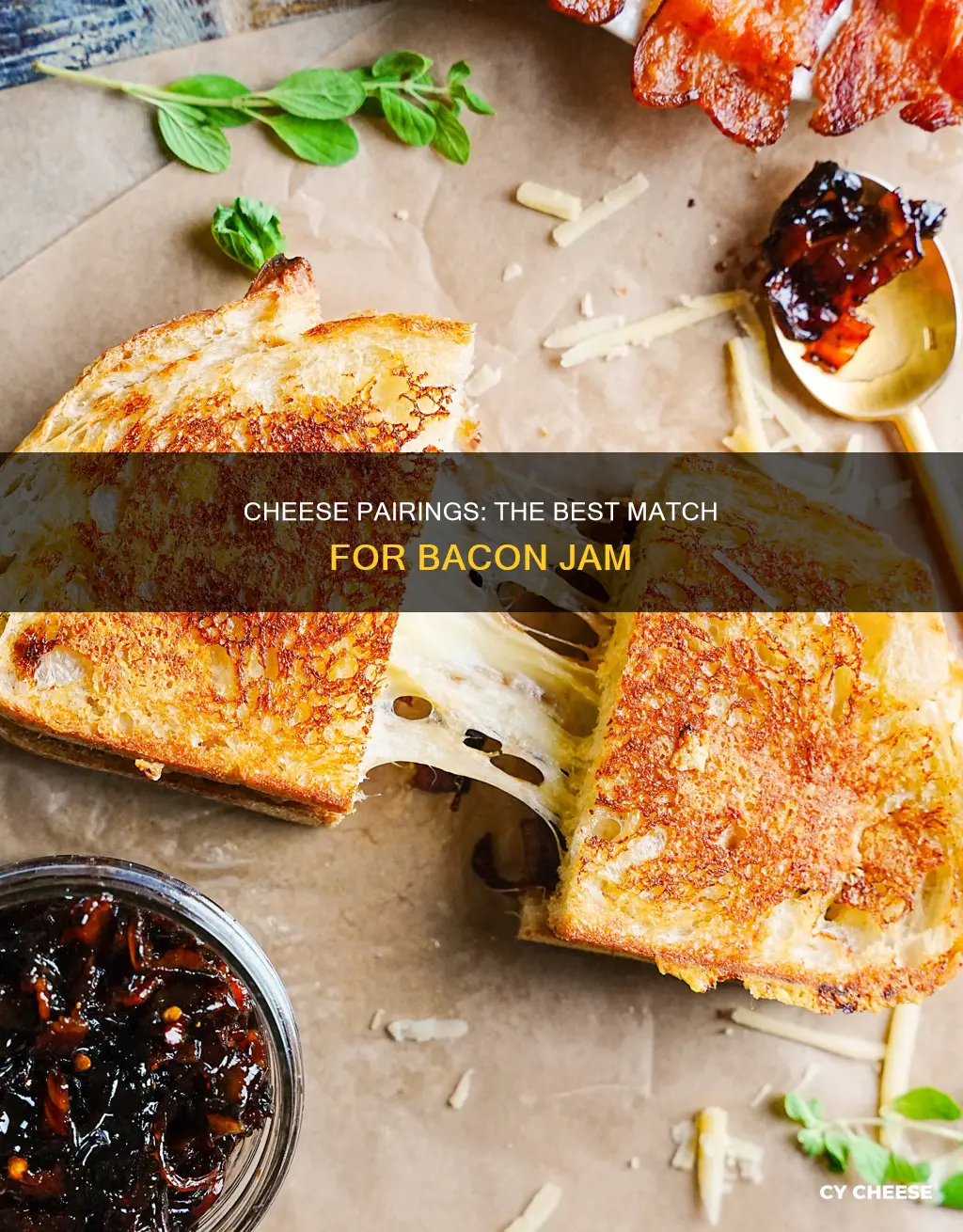 what kind of cheese to serve with bacon jam