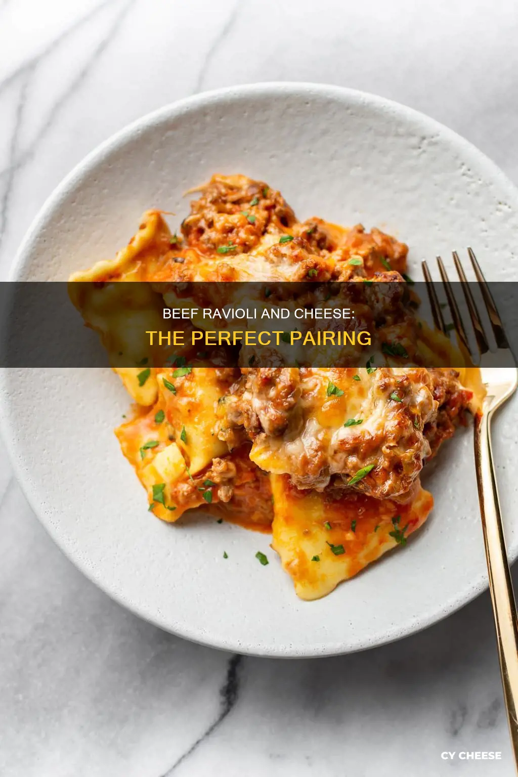 what kind of cheese to serve with beef ravioli