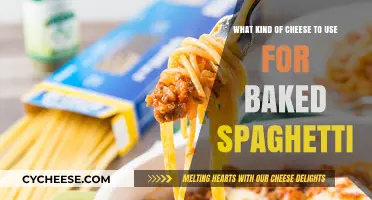 Cheese Options for the Ultimate Baked Spaghetti