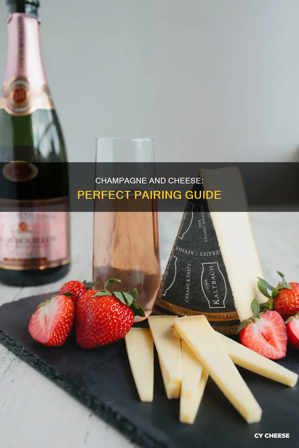 what kind of cheese with champagne