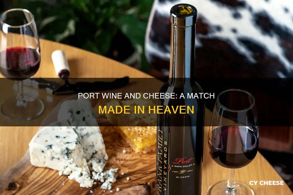 what kind of cheese with port wine