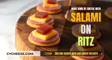Crunchy Ritz, Salami, and Cheese: A Perfect Bite