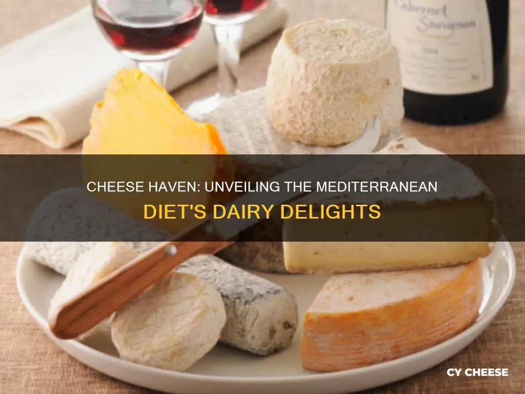 what kind of cheeses are in the mediterranean diet