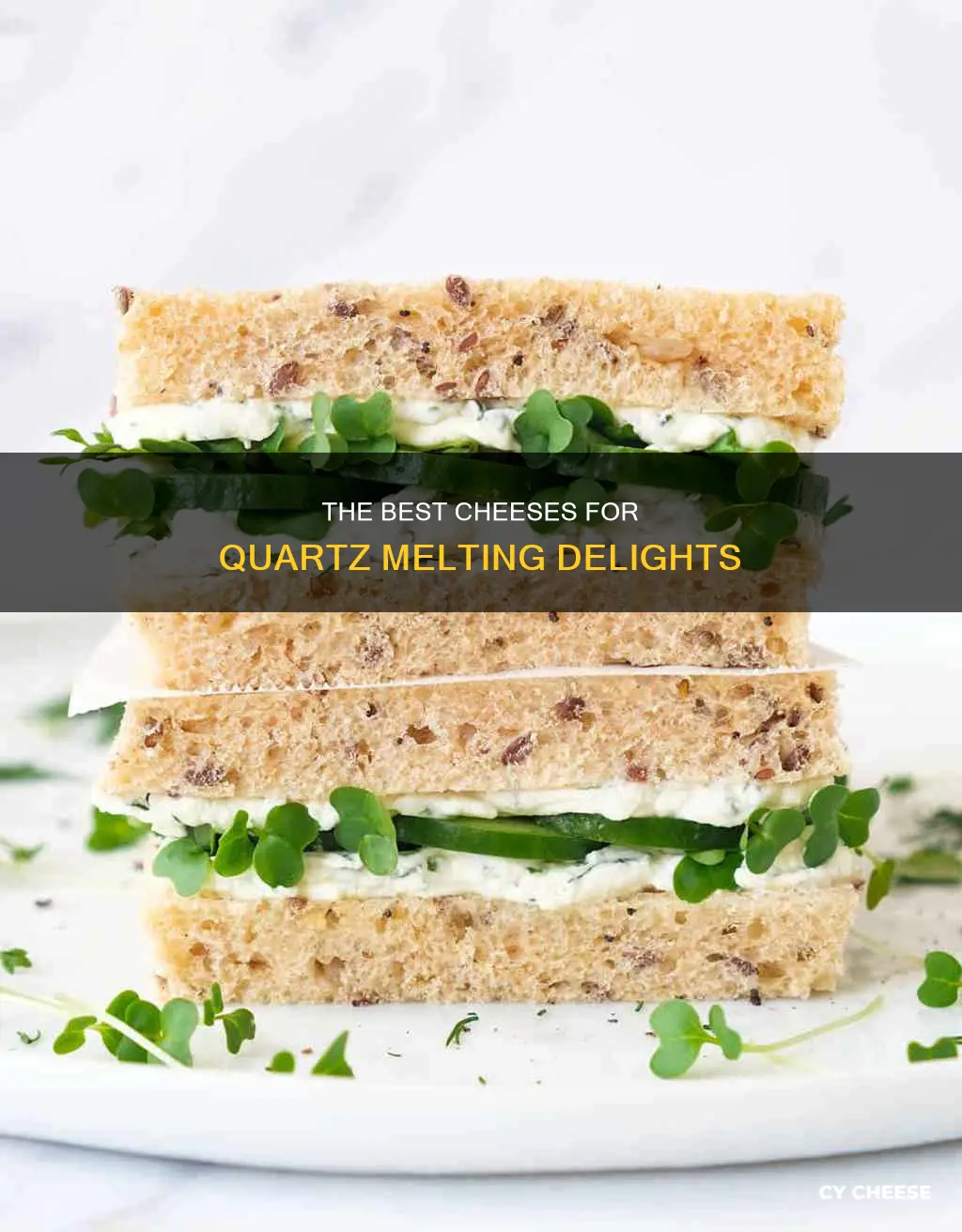 what kind of cheeses are quartz melting